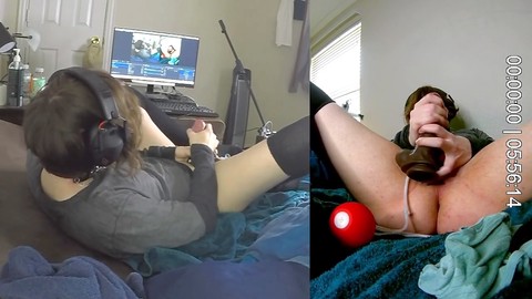 Короткие волосы, мастурбировать соло