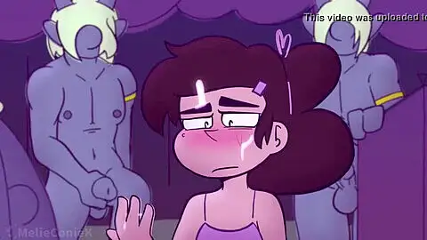 Cartoon futanari porn with a girlie and fuckers