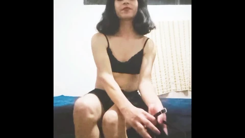 Shemale skirt, transgender sissy