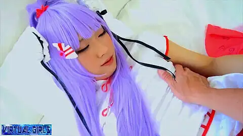 Young femboy lesbian, japan cosplay