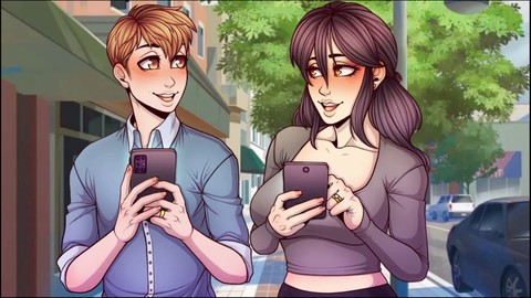 일본아내 쓰리썸, 남편몰래 부엌에서