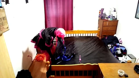 Sissy bondage, man slut