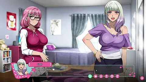 Uncensored futanari hentai featuring group intercourse with busty characters
