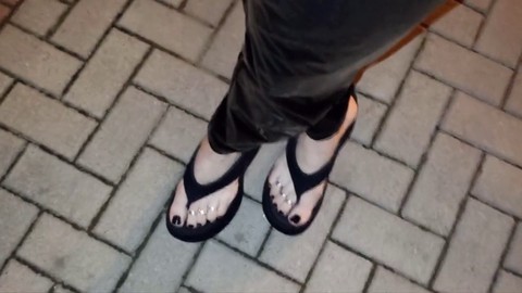 Ladyboy feet, european