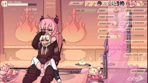 Cartoon cumshot, futanari cumshot